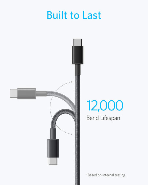 Anker 322 Nylon USB-C to USB-C Cable
