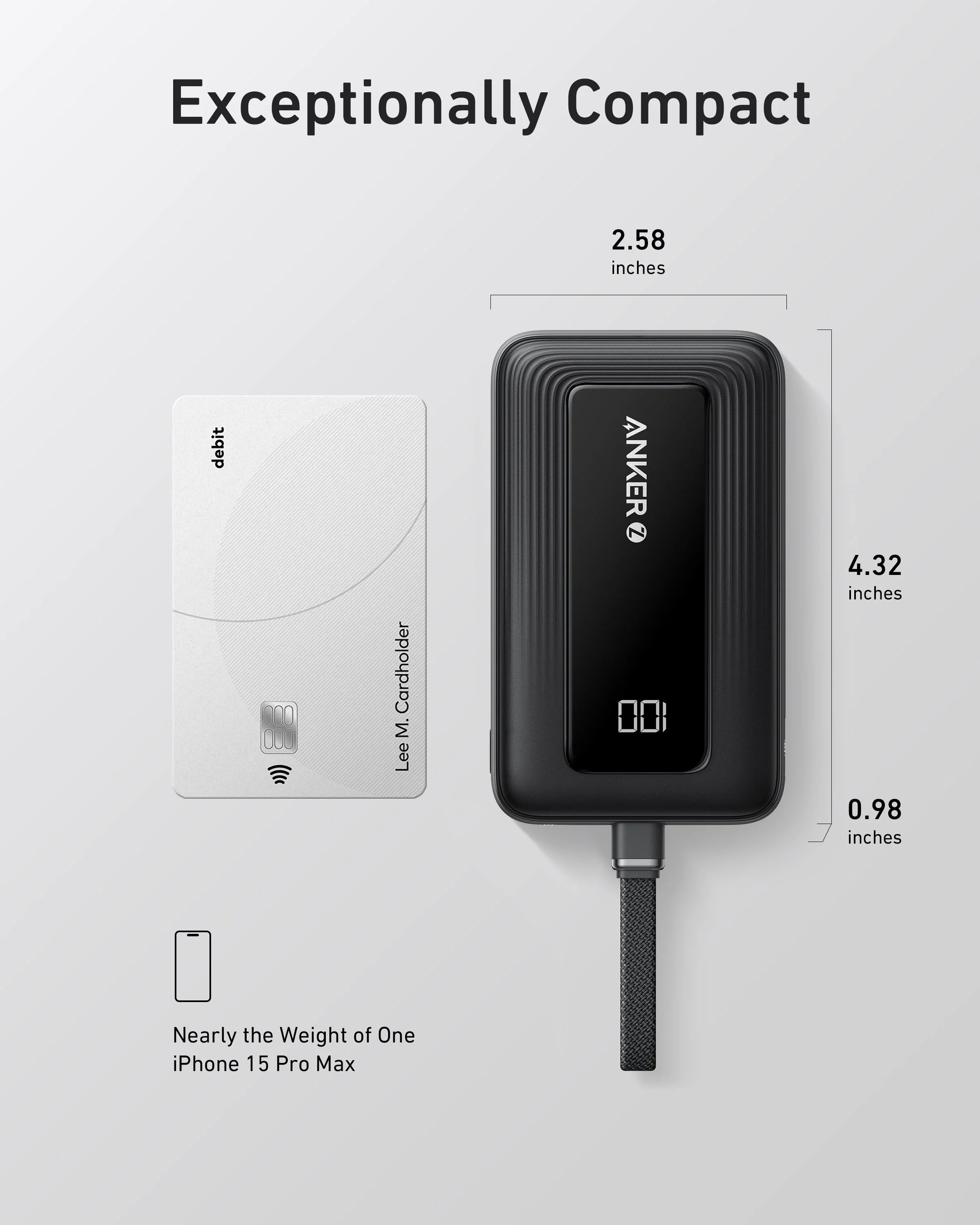 Anker Power Bank 622 Magnetic Battery MagGo 5,000mAh 7.5W