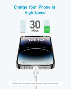 Anker 322 USB-C to Lightning Braided Cable