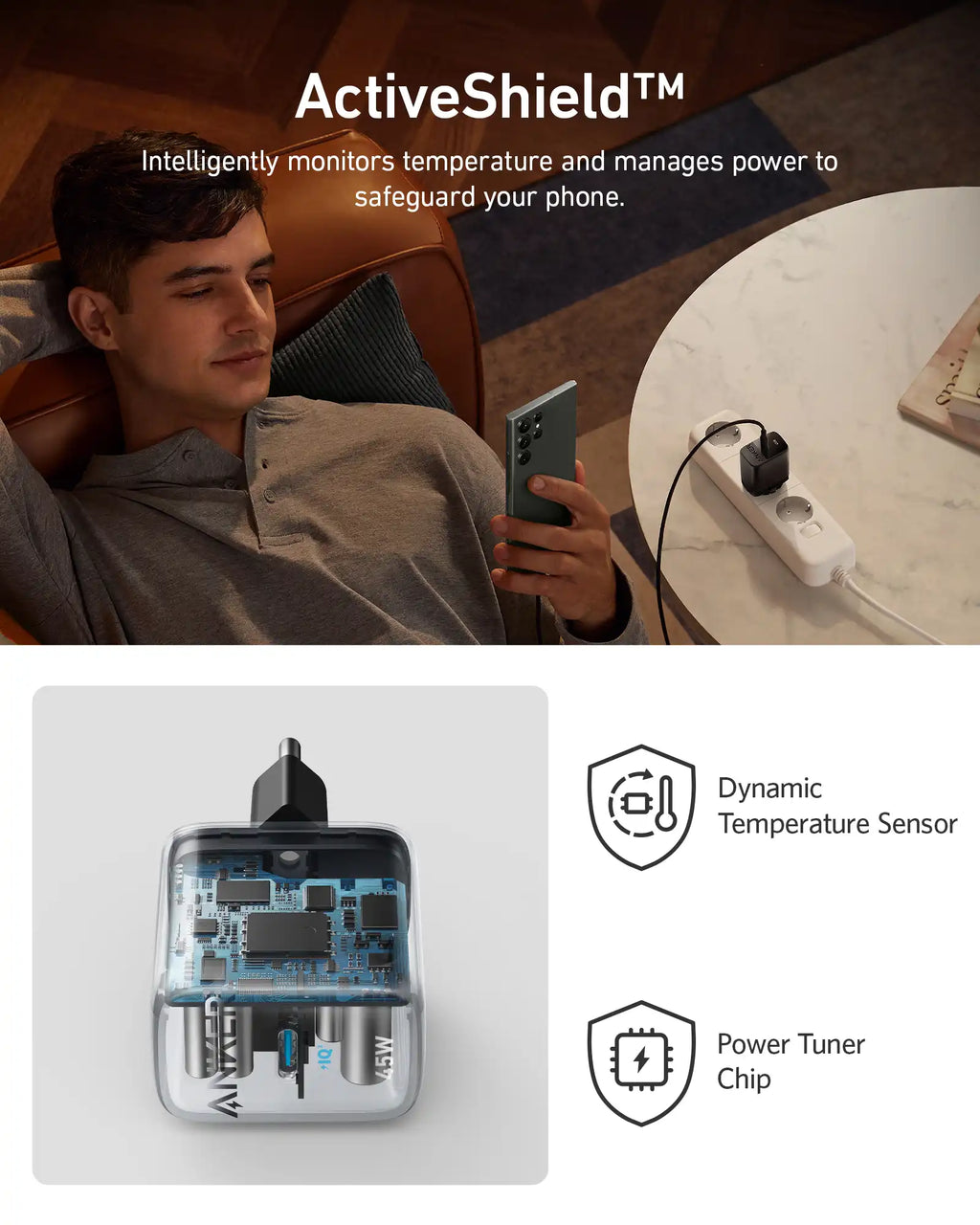 Anker 313 USB-C Wall Charger 45W