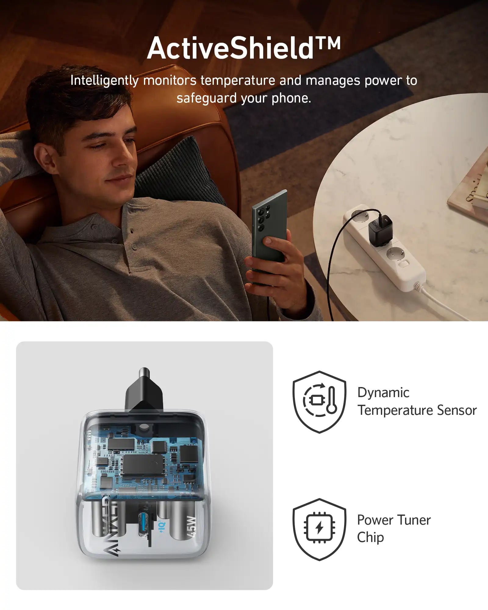 Anker 313 USB-C Wall Charger 45W