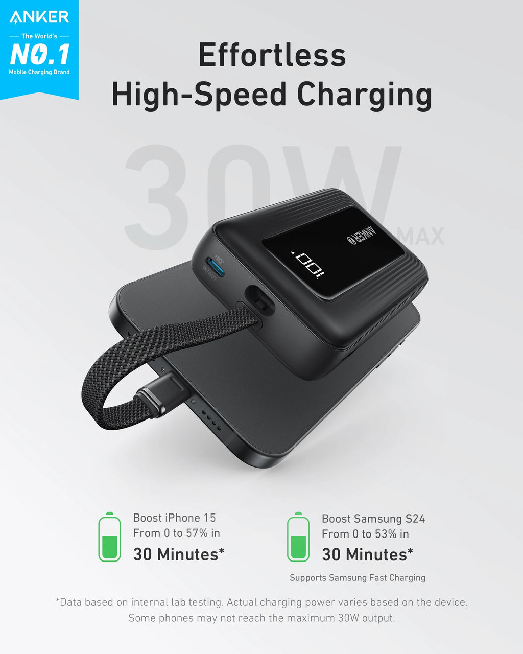 Anker Power Bank 622 Magnetic Battery MagGo 5,000mAh 7.5W