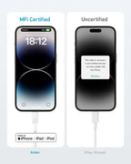 Anker 322 USB-C to Lightning Braided Cable