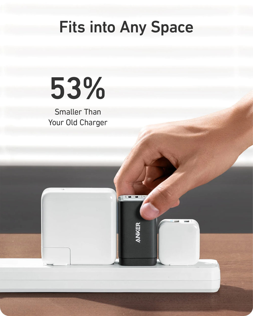Anker Zolo Power Bank 10000mAh 22.5W with Built-In USB-C Cable - Black