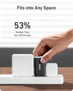 Anker Zolo Power Bank 10000mAh 22.5W with Built-In USB-C Cable - Black