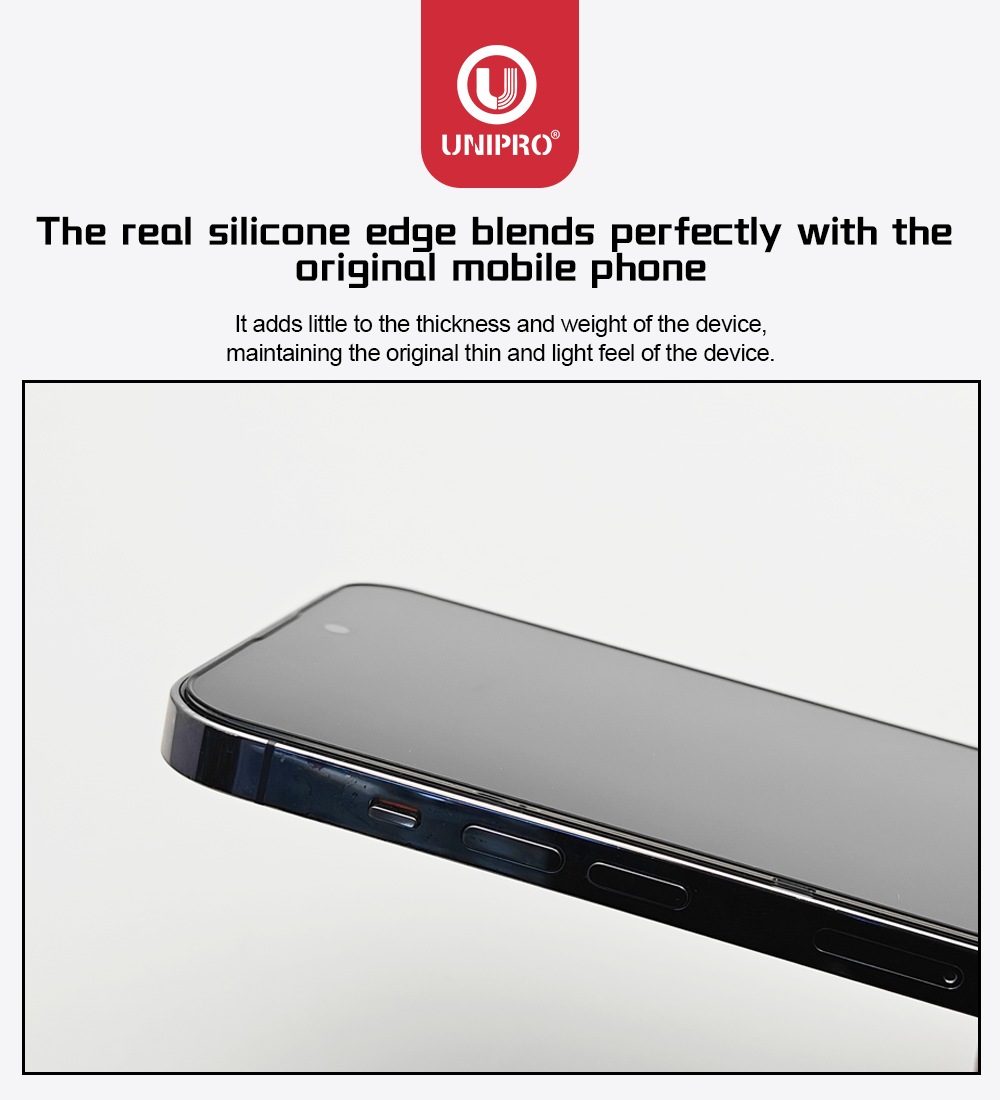Silicone Side Anti-Broken Clear Screen Protector