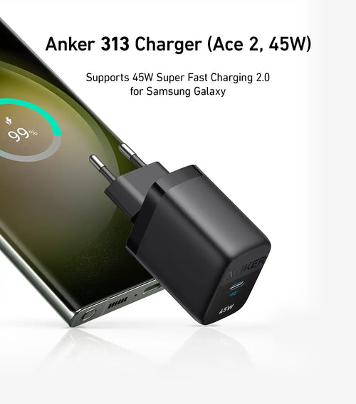 Anker 313 USB-C Wall Charger 45W