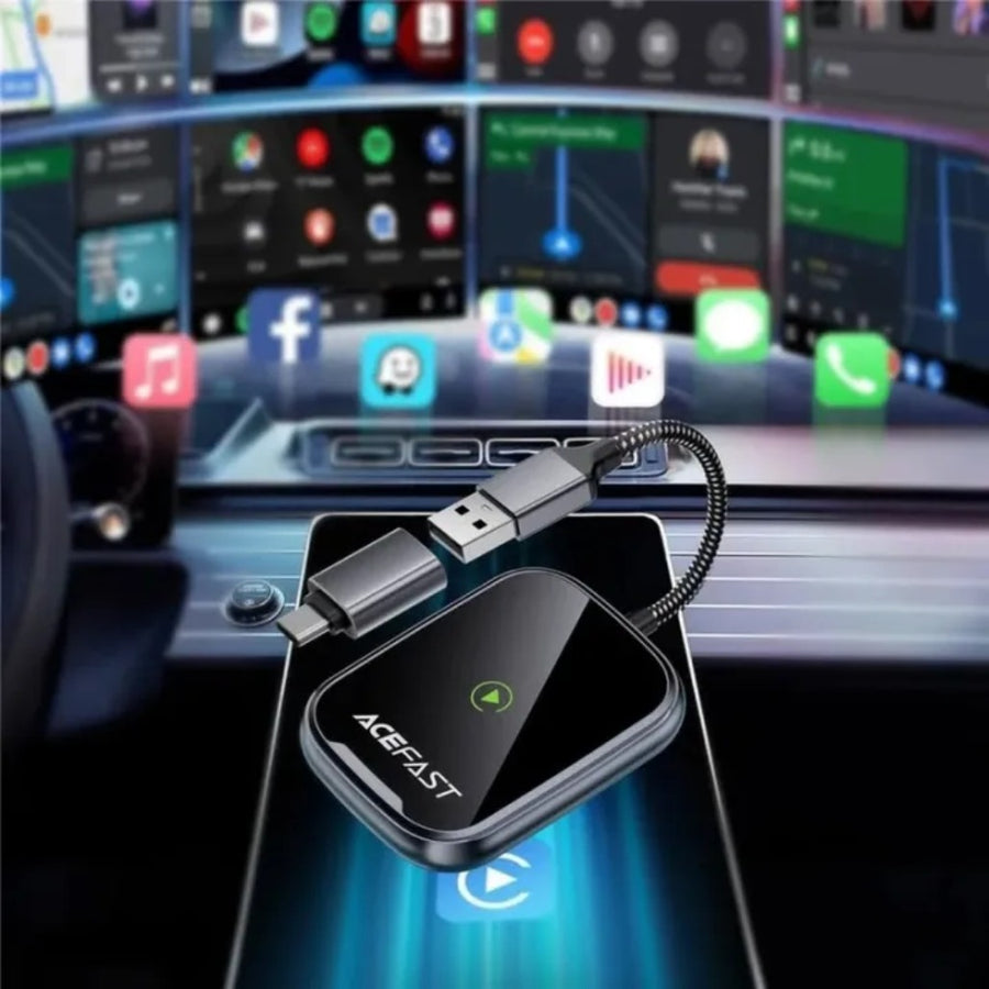 QC1 CarPlay wireless  adapter for car