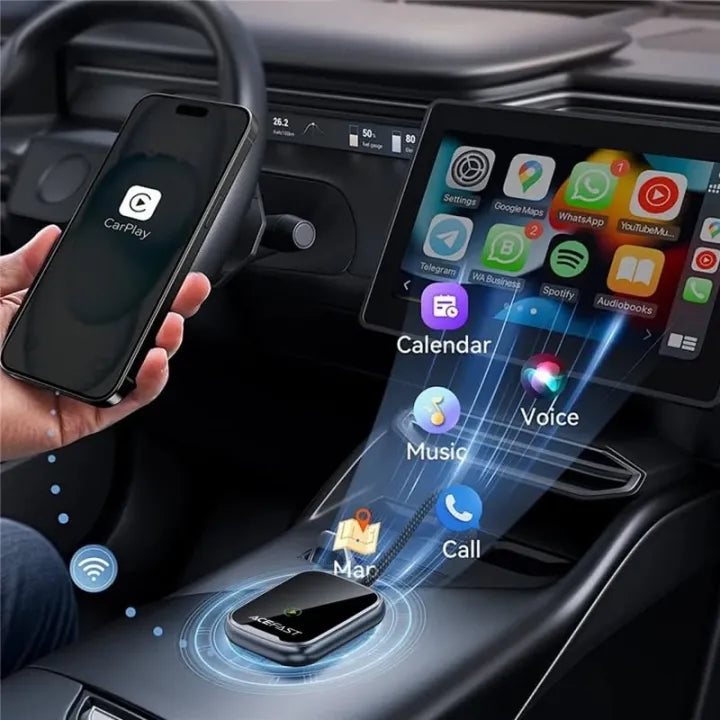 QC1 CarPlay wireless  adapter for car