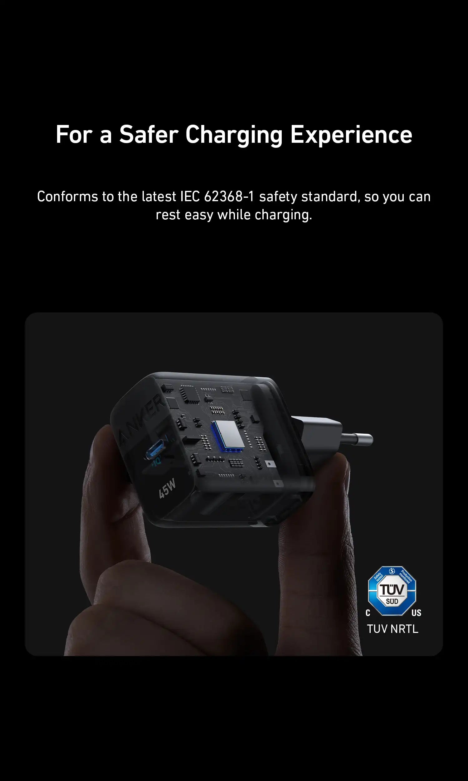 Anker 313 USB-C Wall Charger 45W
