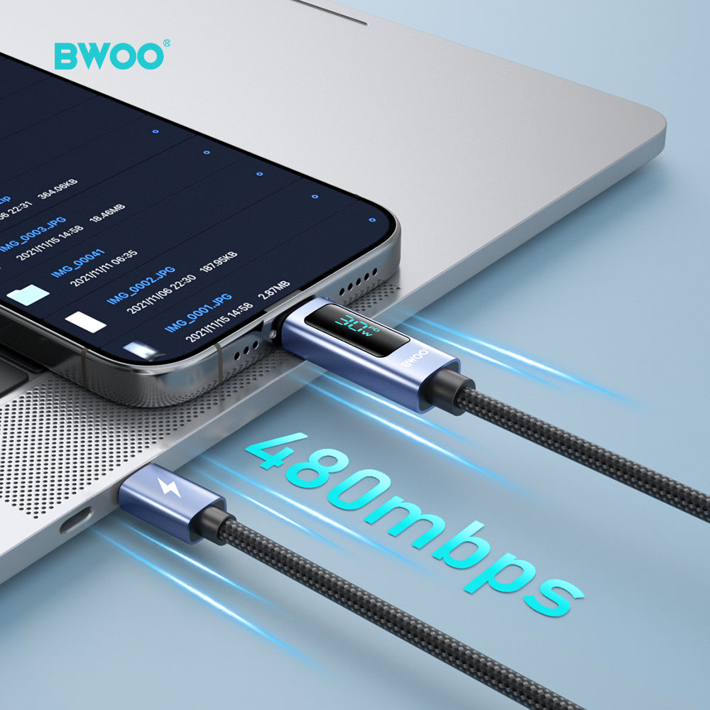 BWOO - Cable Type-C to Lightning 30W (1M)