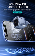 BWOO- Gan Charger Type-C 20w