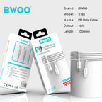 BWOO- Type C to Lightning  DATA CABLE 20W  (1M)
