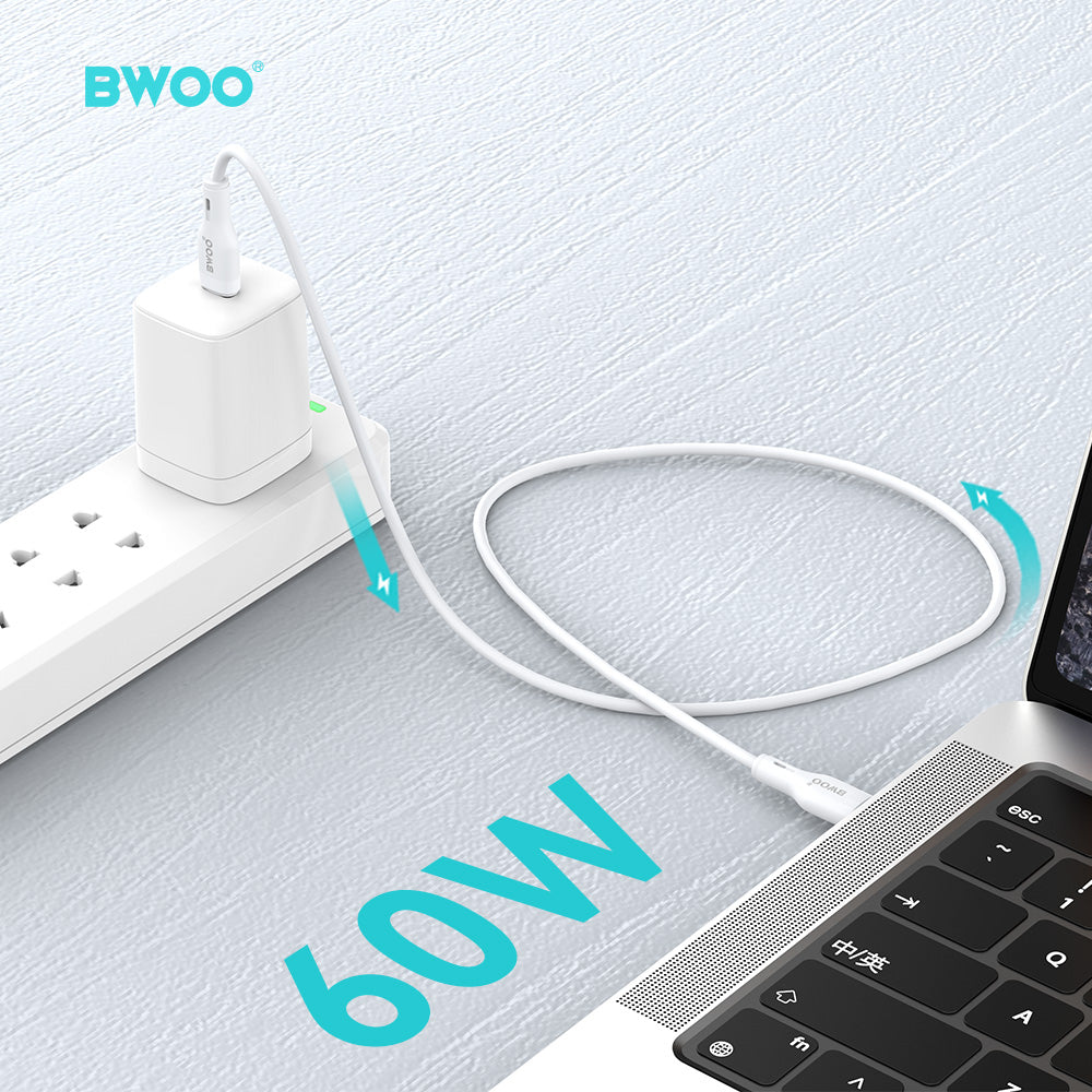 BWOO-Cable Type C to Type C 60W (1M)