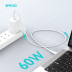 BWOO-Cable Type C to Type C 60W (1M)