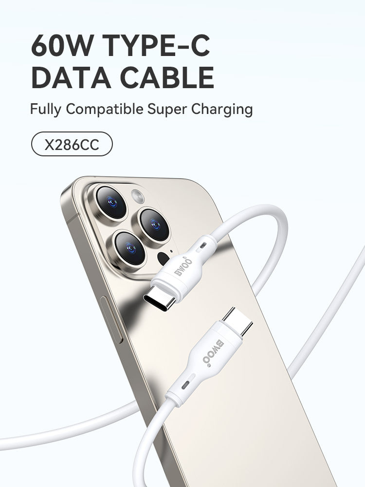 BWOO-Cable Type C to Type C 60W (1M)