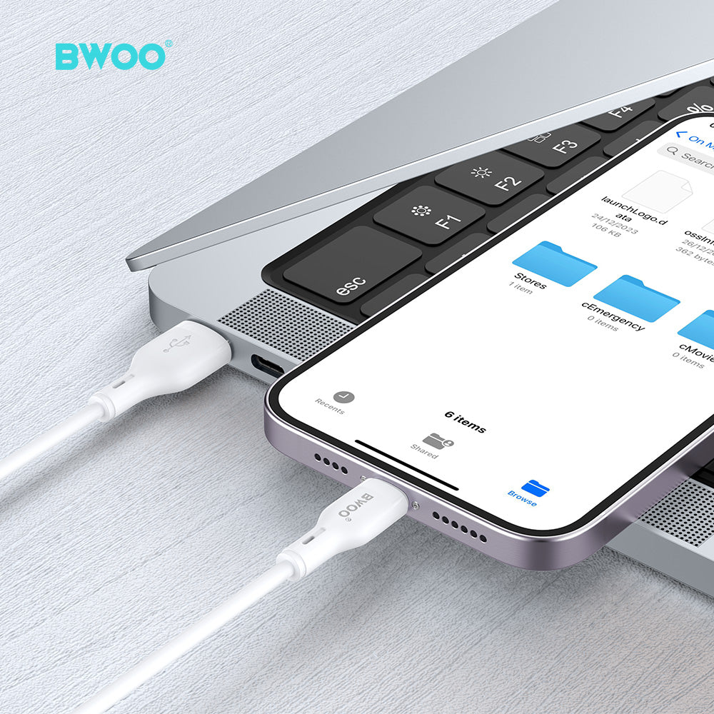 BWOO -Cable USB-A To Lightning (1M)