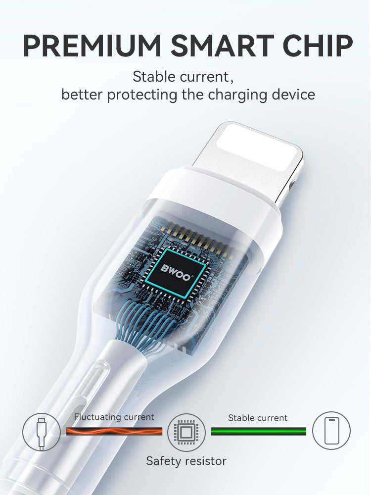 BWOO -Cable USB-A To Lightning (1M)