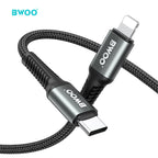 BWOO- Cable Type C to Lightning 27W (1M)
