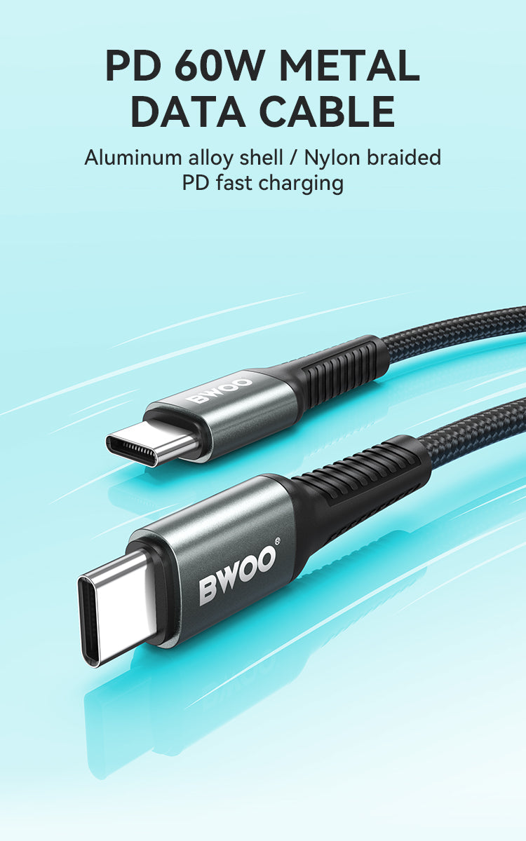 BWOO - Cable Type C to C 65W (2M)