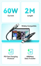 BWOO - Cable Type C to C 65W (2M)