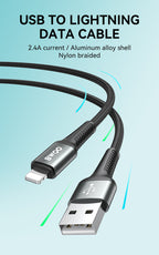 BWOO -Cable USB-A To Lightning (1M)