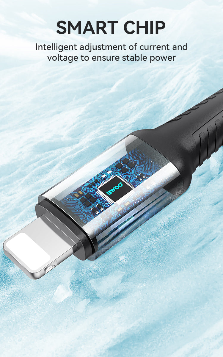 BWOO -Cable USB-A To Lightning (1M)