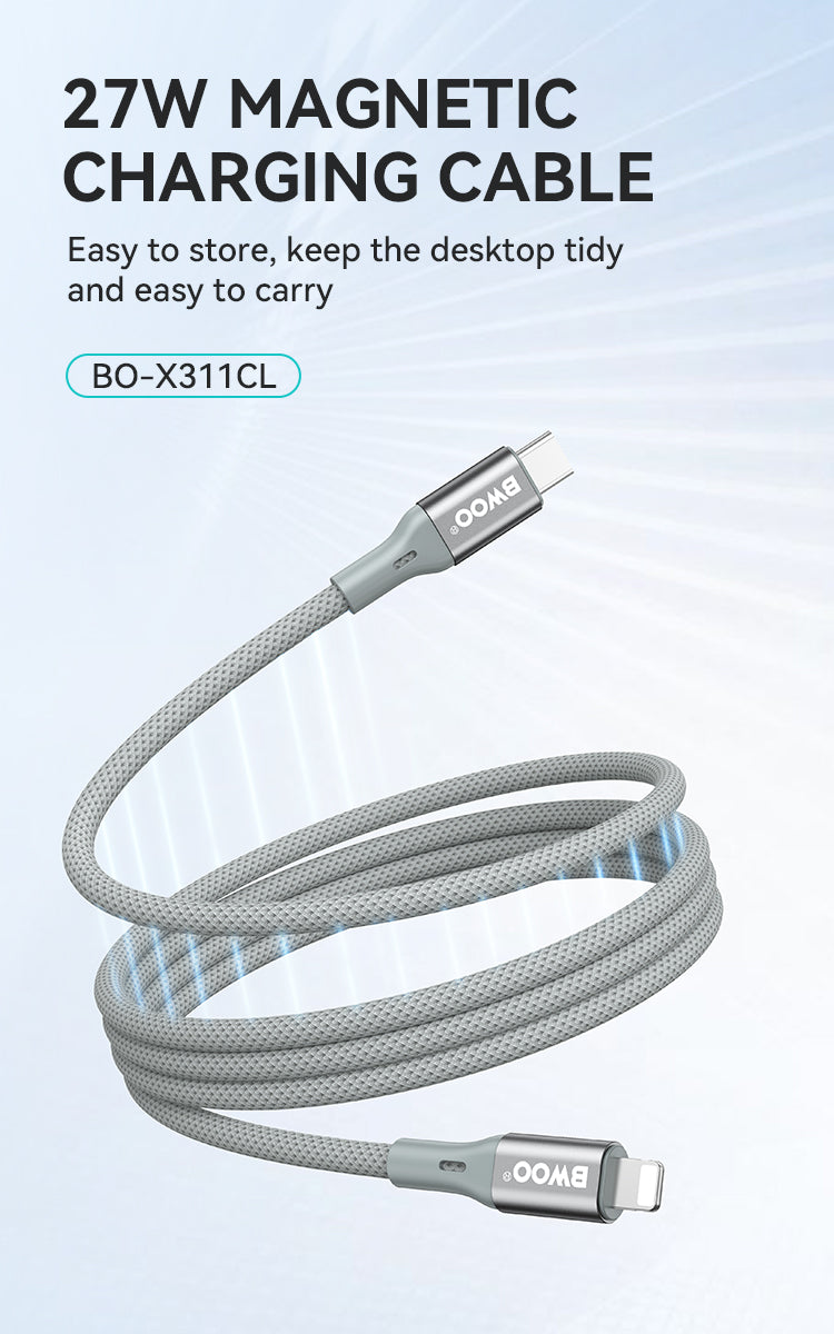 BWOO - Cable Type-C to Lightning 27W (1M)