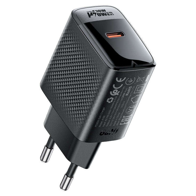A102 PD30W GaN single  USB-C charger (EU)