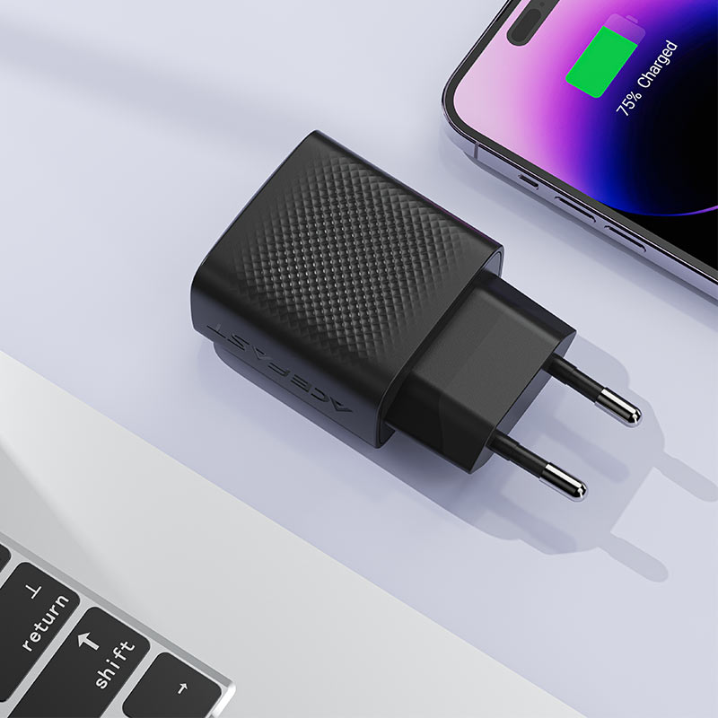A104 PD25W GaN single  USB-C charger (EU)