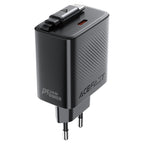 A110 PD30W GaN charger  (USB-C+USB-C) with  retractable cable (EU)