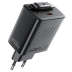 A110 PD30W GaN charger  (USB-C+USB-C) with  retractable cable (EU)