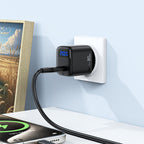 A113 PD20W GaN charger  USB-C with digital display  (EU)
