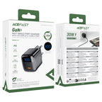 A113 PD20W GaN charger  USB-C with digital display  (EU)