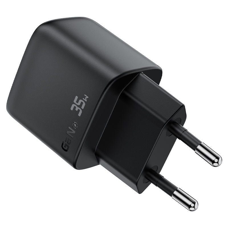 A116 PD35W GaN charger  (USB-A+USB-C) with digital  display (EU)