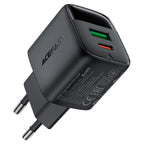A116 PD35W GaN charger  (USB-A+USB-C) with digital  display (EU)
