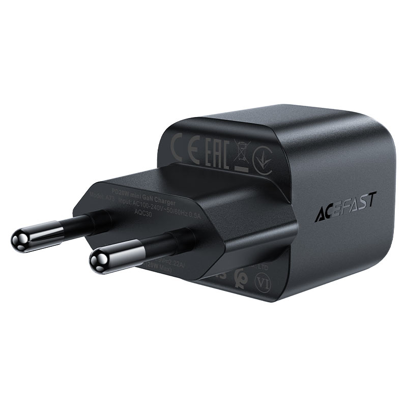 A73  mini PD20W GaN USB C charger (EU)