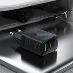 A78 PD20W GaN (USB A+USB-C) charger (EU)