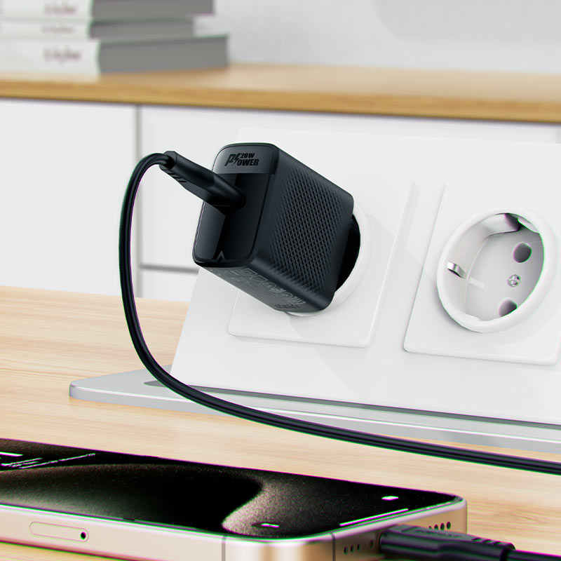 A82 PD20W GaN single  USB-C charger (EU)