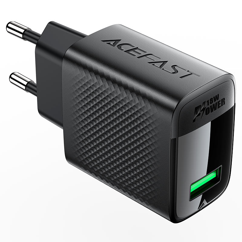 A90 QC18W GaN single  USB-A charger (EU)