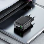 A90 QC18W GaN single  USB-A charger (EU)