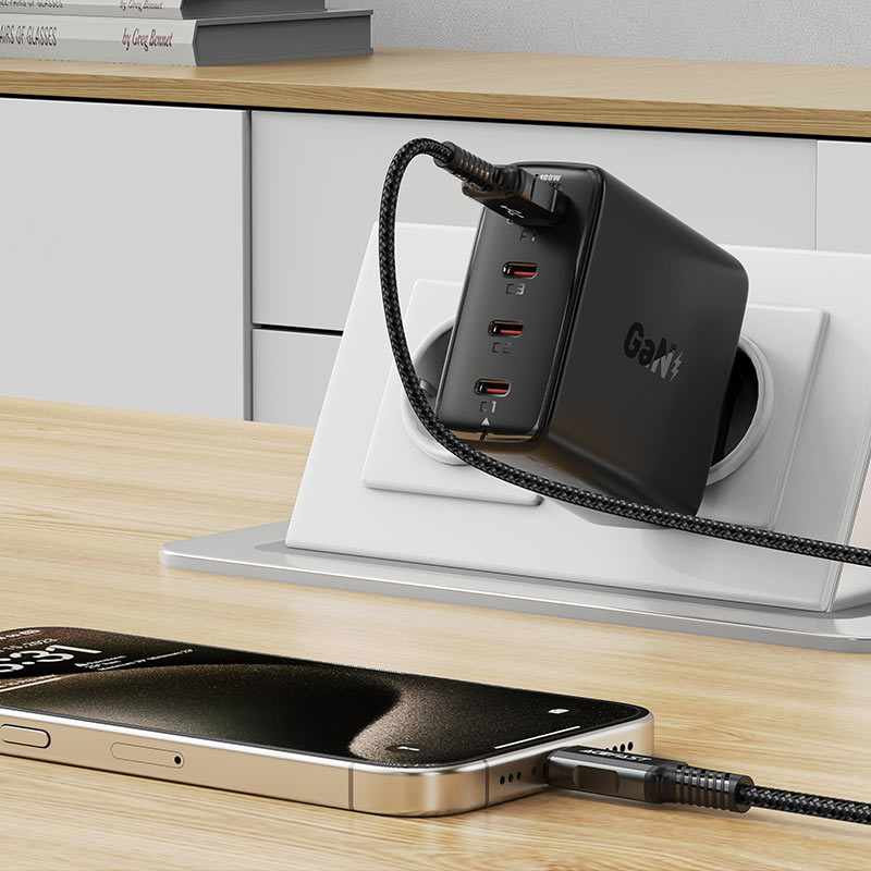 A94 PD100W GaN (3*USB C+USB-A) charger (EU)