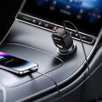 B17 95W car charger with  telescopic cable