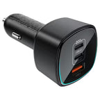 B18 200W(2USB-C+USB A)fast car charger