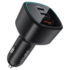 B18 200W(2USB-C+USB A)fast car charger