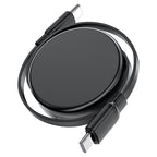 C13-03 USB-C to USB-C  dual retraction charging  data cable