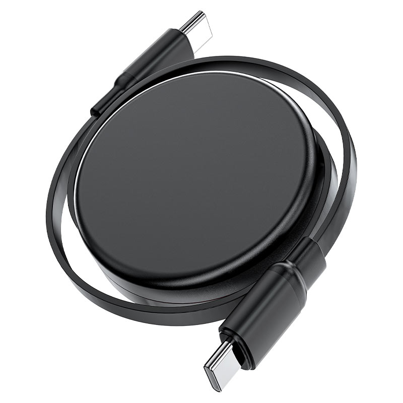 C13-03 USB-C to USB-C  dual retraction charging  data cable