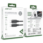 C16-03 USB-C to USB-C  TPE charging data cable