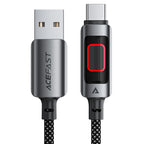C21-04 USB-A to USB-C  fantasy color series  braided Charging data  cable
