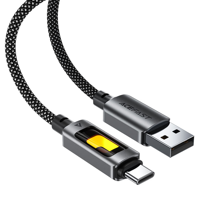 C21-04 USB-A to USB-C  fantasy color series  braided Charging data  cable
